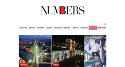 Desktop Screenshot of numbersmagazine.com